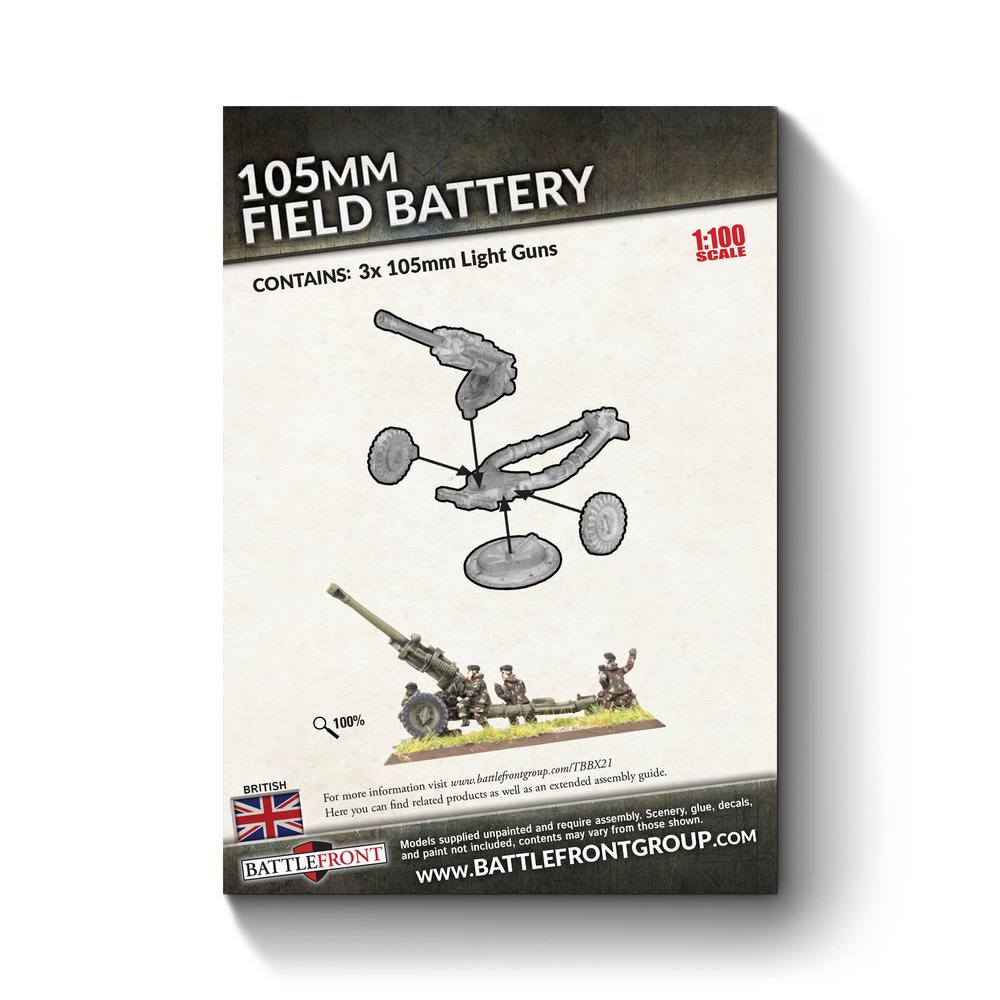 World War III: 105mm Field Battery (x3 guns)
