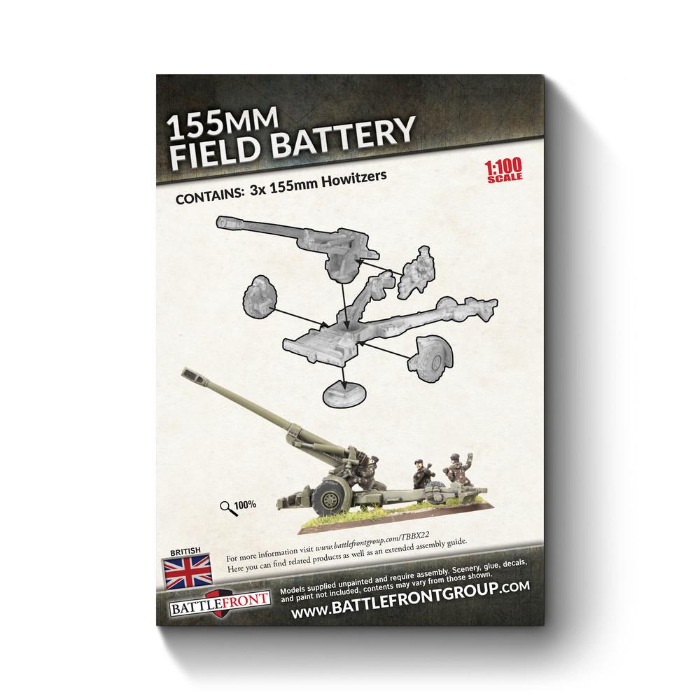 World War III: 155mm Field Battery (x3 guns)