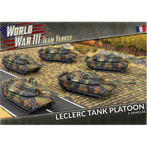 Leclerc Tank Platoon (x5 plastic)