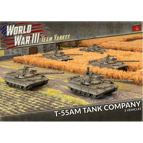 T-55AM Tank Company (x5 Plastic)