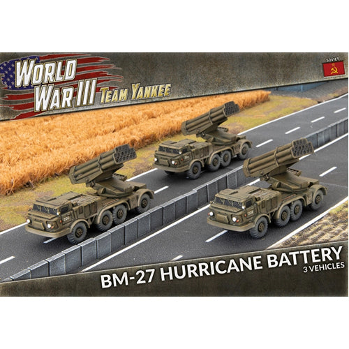 BM-27 Rocket Launcher Battery (x3)