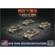 M18 Hellcat (76mm) Tank Destroyer Platoon (x4 
Plastic)