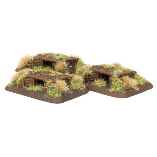 Flames of War: PAVN Machine-gun Bunkers