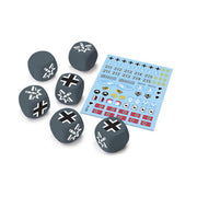 German Dice (x6) & Decal (x1)