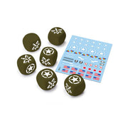 U.S.A. Dice (x6) & Decal (x1)