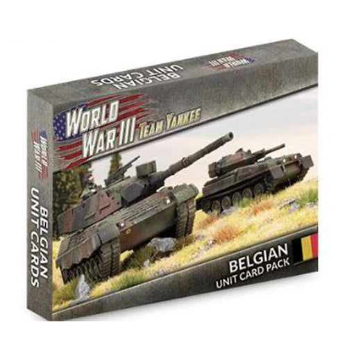 Belgian Unit Card Pack (33 x Cards)