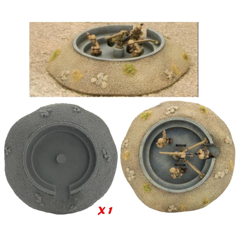 Flames of War: Defenses: Tobruk Pit (x1)