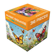 Magic Square Puzzles Butterflies 36 Pieces