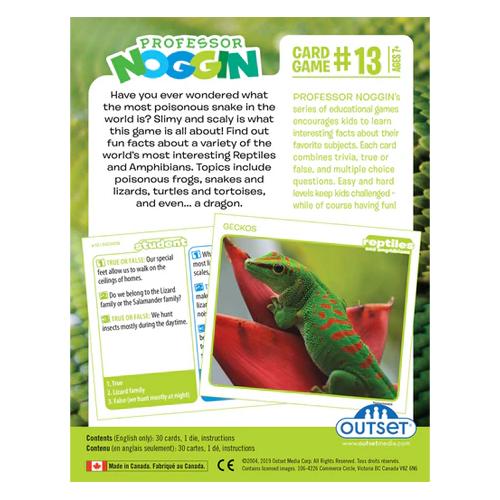 Professor Noggin: Reptiles and Amphibians