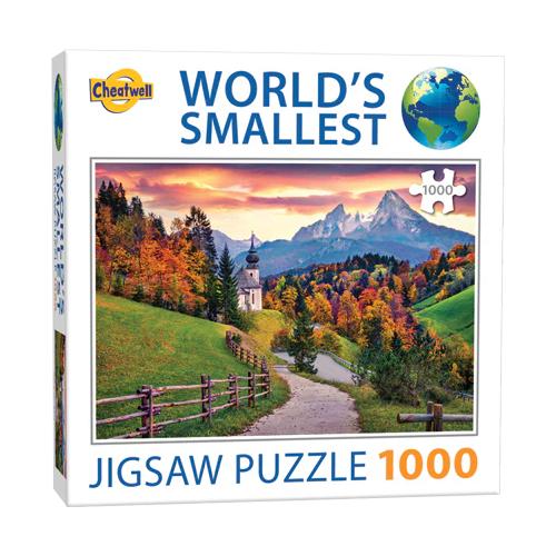 World's Smallest: Bavarian Alps Puzzle (1000 Pieces)