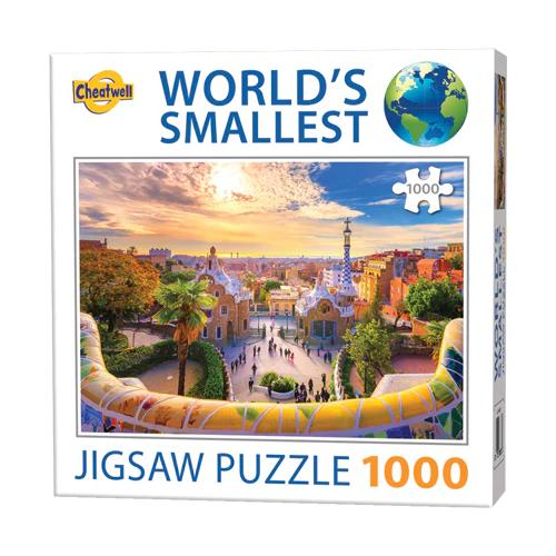 World's Smallest: Barcelona Puzzle (1000 Pieces)