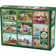 Squirells on Vacation Puzzle (1000 Pieces)