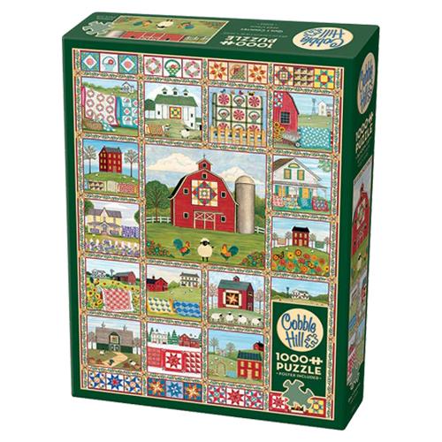 Quilt Country Puzzle (1000 Pieces)