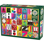 Found Alphabet Puzzle (1000 Pieces)