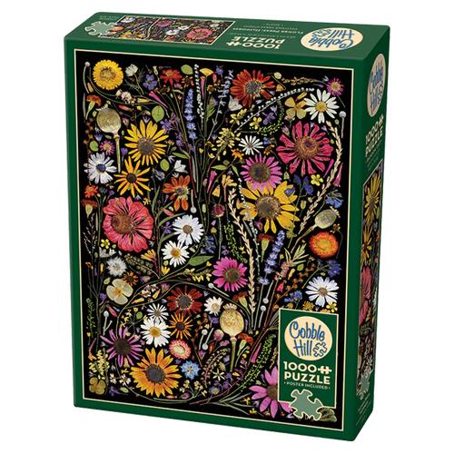 Flower Press: Happiness Puzzle (1000 Pieces)