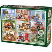 Squirells at Home Puzzle (1000 Pieces)