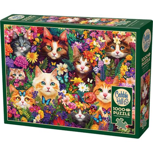 Blooming Whiskers Puzzle (1000 Pieces)