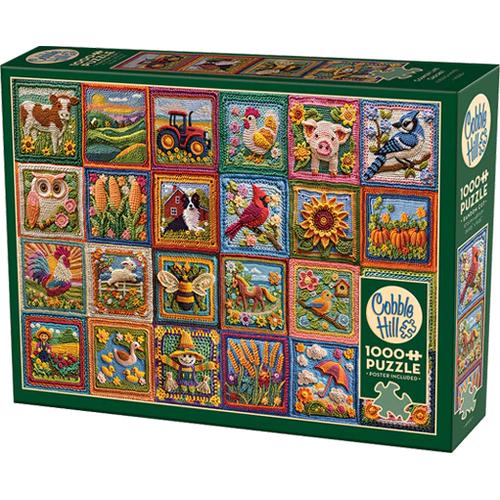 Country Life Crochet Puzzle (1000 Pieces)