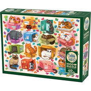 Cats v Puzzles Puzzle (1000 Pieces)
