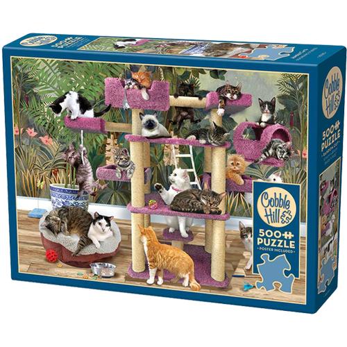 Jungle Cats Puzzle (500 Pieces)