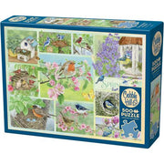 Garden Birds in Spring Puzzle (500 Pieces)