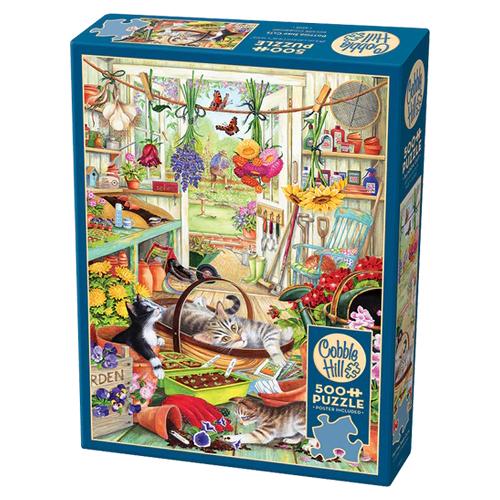 Potting Shed Cats Puzzle (500 Pieces)