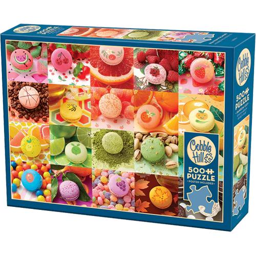 Nom Nom Macaron Puzzle (500 Pieces)