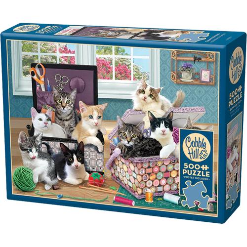 Crafty Kittens Puzzle (500 Pieces)