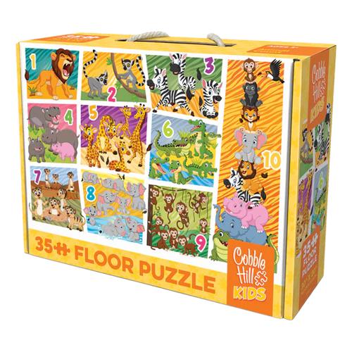 Animal Count Floor Puzzle (35 Pieces)
