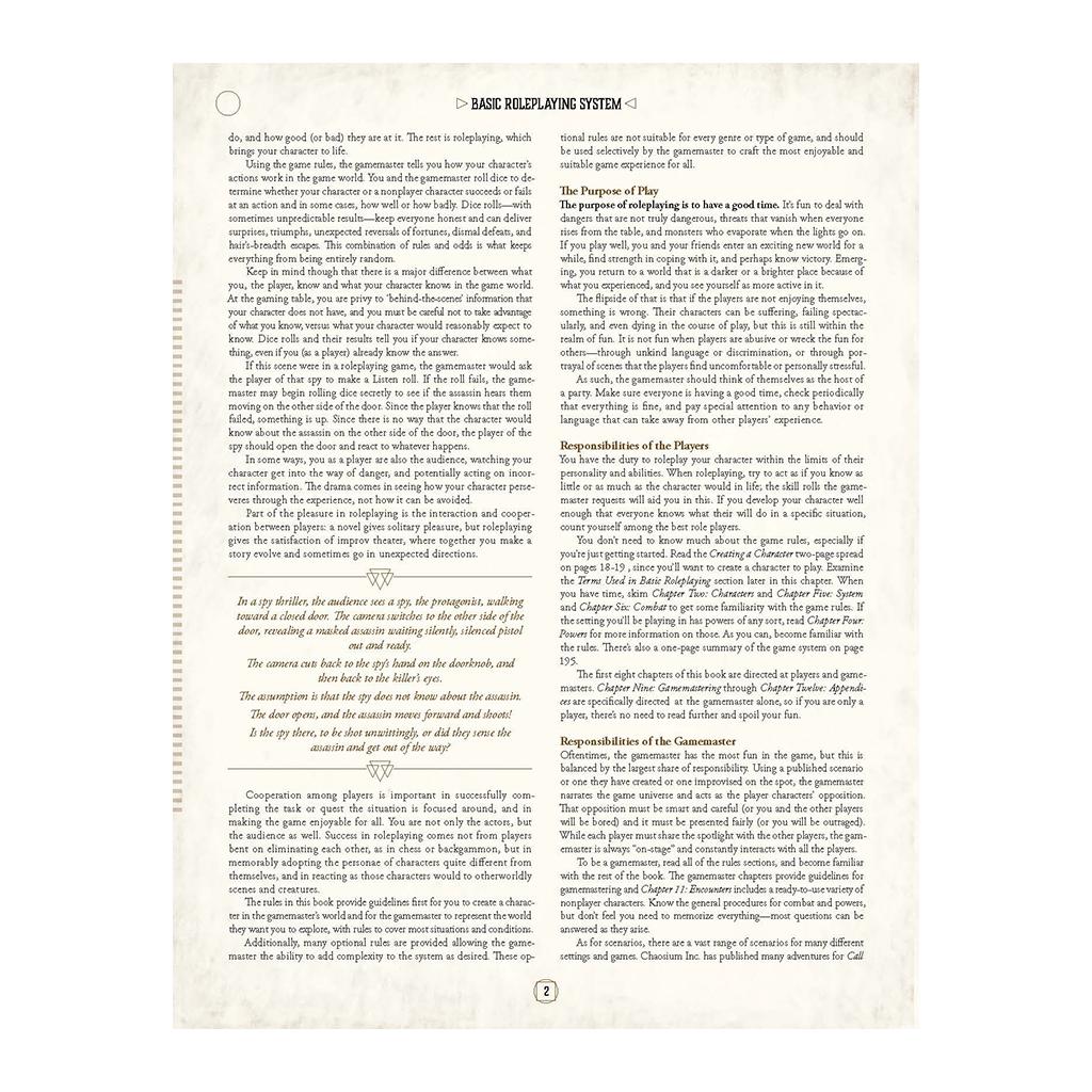 Basic Roleplaying: Universal Game Engine - Leatherette