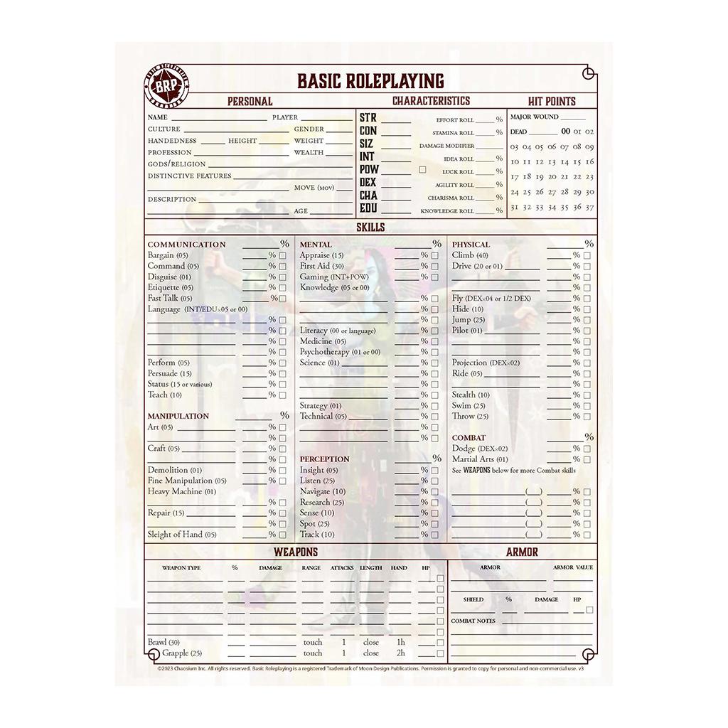 Basic Roleplaying: Universal Game Engine - Leatherette