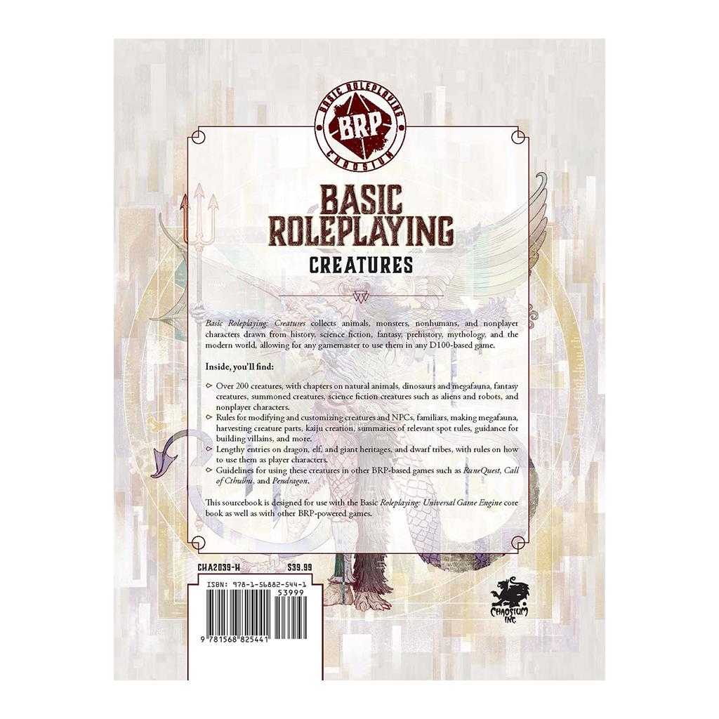 Basic Roleplaying: Creatures - Leatherette