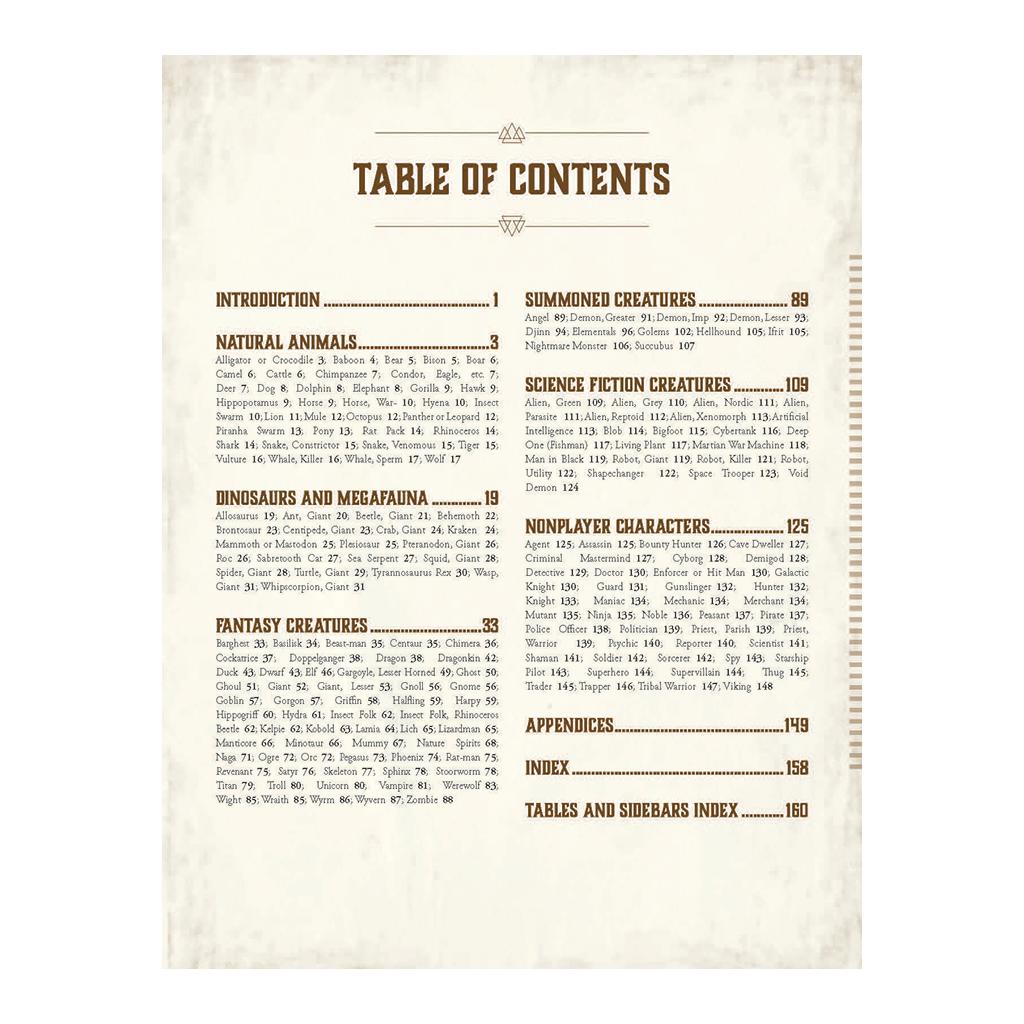 Basic Roleplaying: Creatures - Leatherette