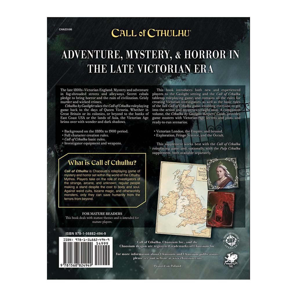 Cthulhu by Gaslight Investigators' Guide - Leatherette