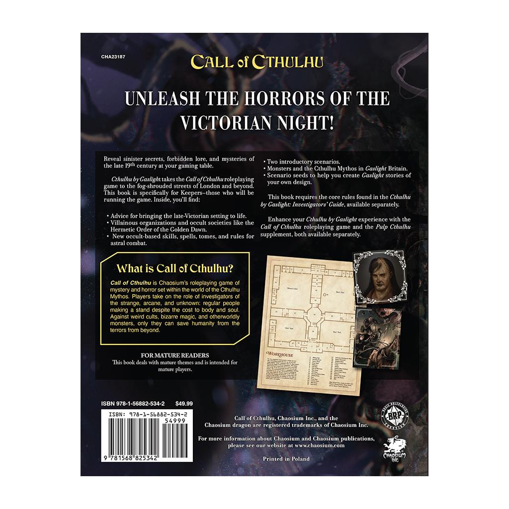 Cthulhu by Gaslight Keeper's Guide - Leatherette
