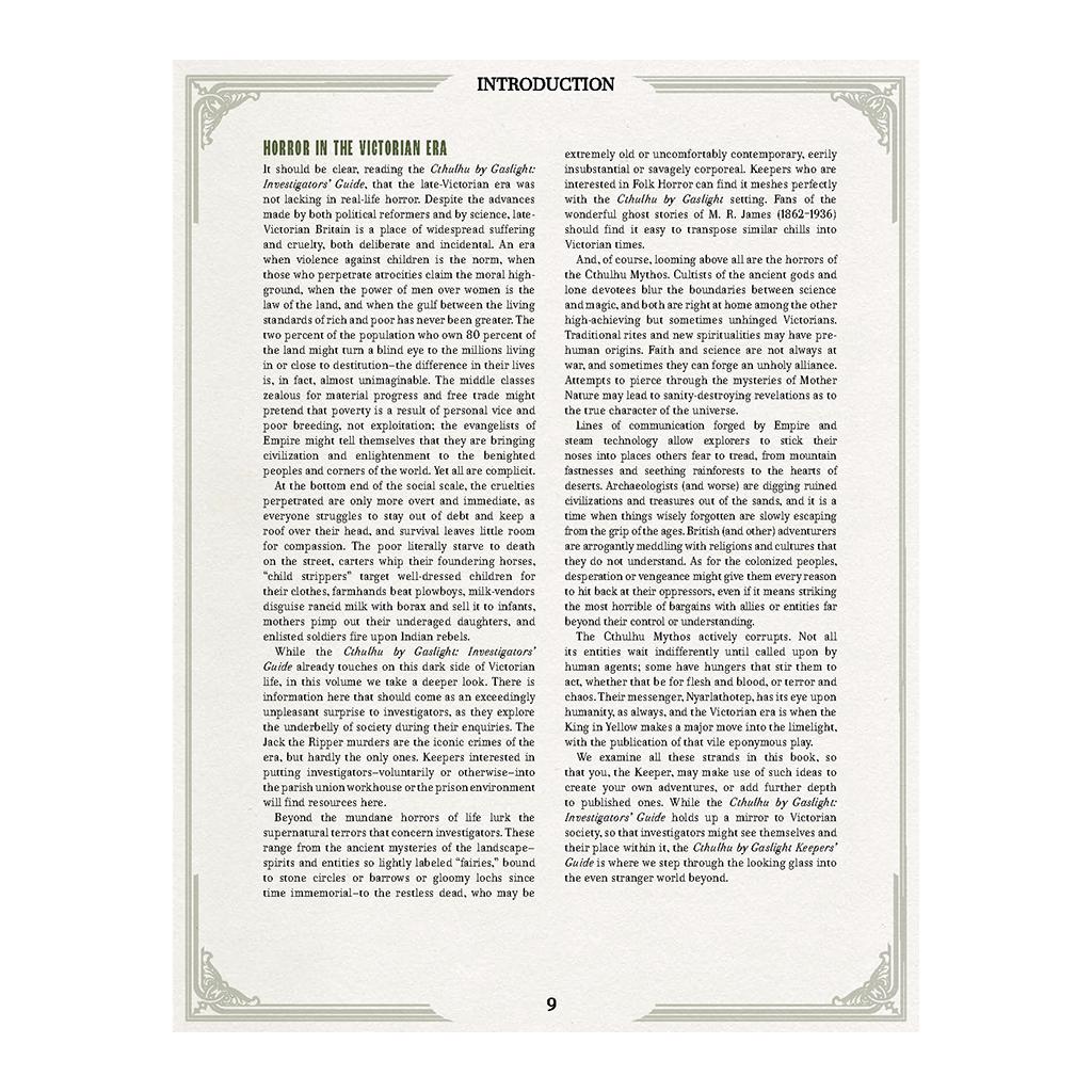 Cthulhu by Gaslight Keeper's Guide - Leatherette