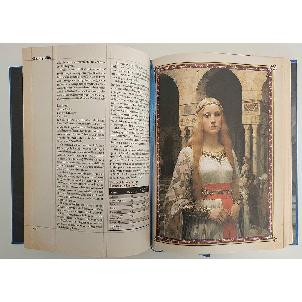 Pendragon: Core Rulebook Magnum Opus Edition Leatherette