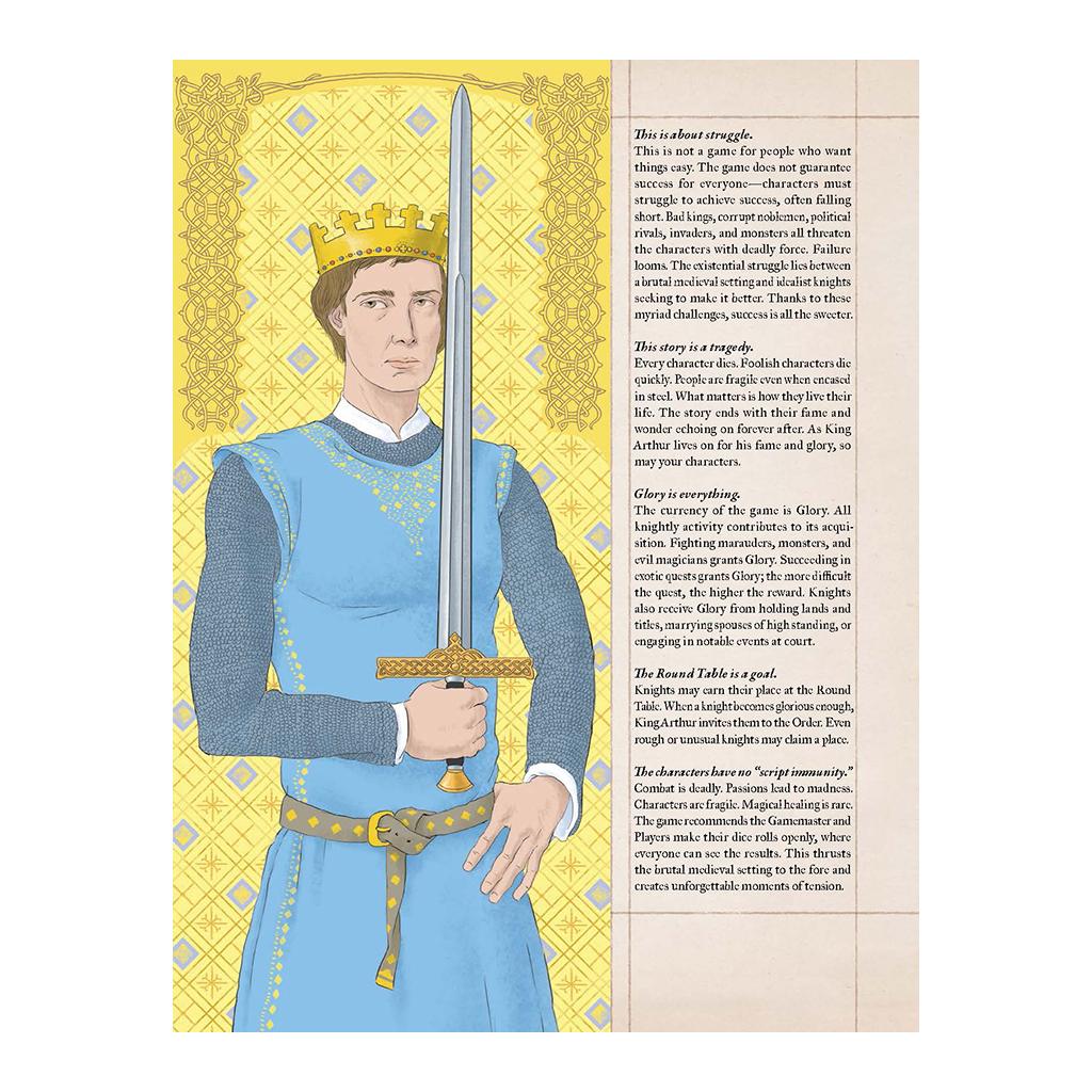 Pendragon: Core Rulebook Magnum Opus Edition Leatherette