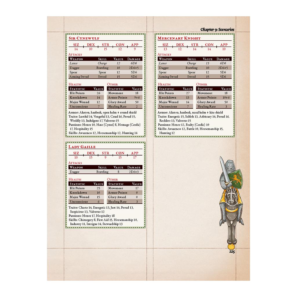 Pendragon: GM Handbook Leatherette