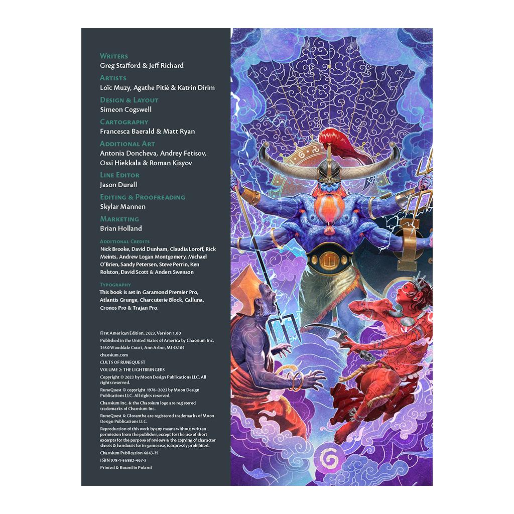 Cults of RuneQuest: The Lightbringers Leatherette