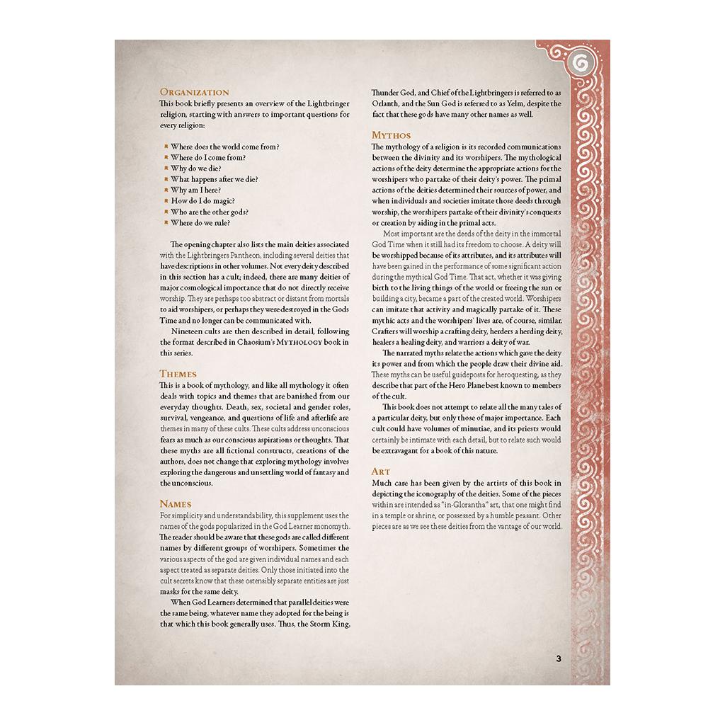 Cults of RuneQuest: The Lightbringers Leatherette