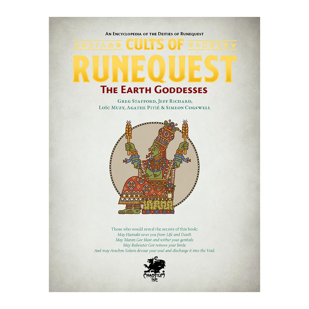 Cults of RuneQuest: The Earth Goddesses Leatherette