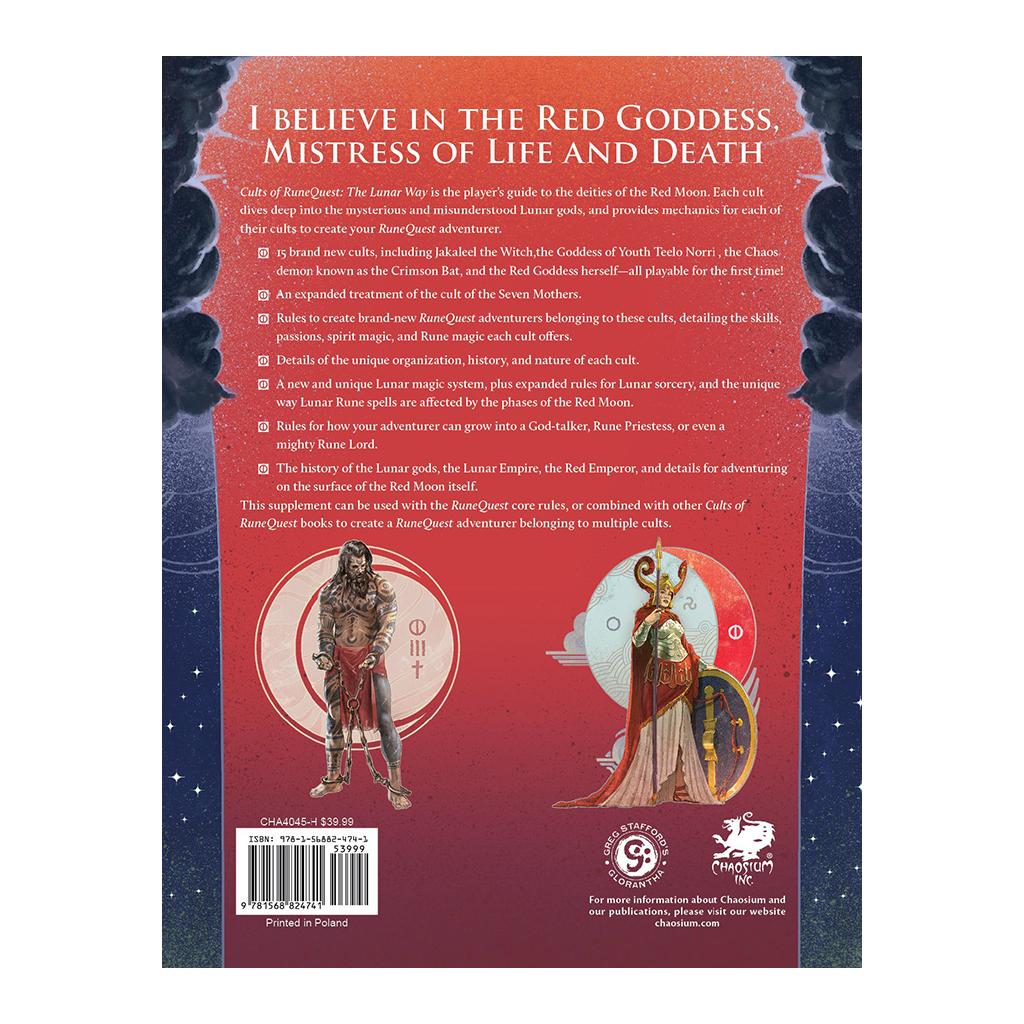 Cults of RuneQuest: The Lunar Way Leatherette