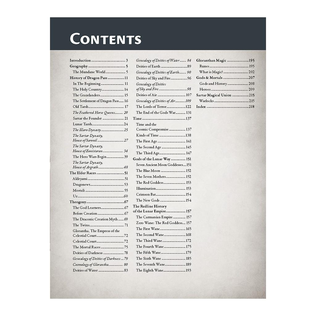 RuneQuest: Glorantha Sourcebook - 2nd Edition Leatherette