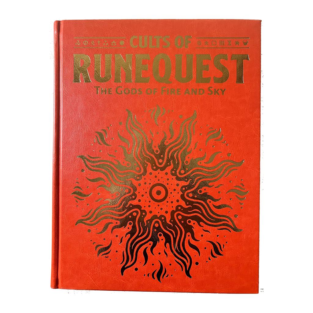 Cults of RuneQuest: Gods of Fire & Sky - Leatherette