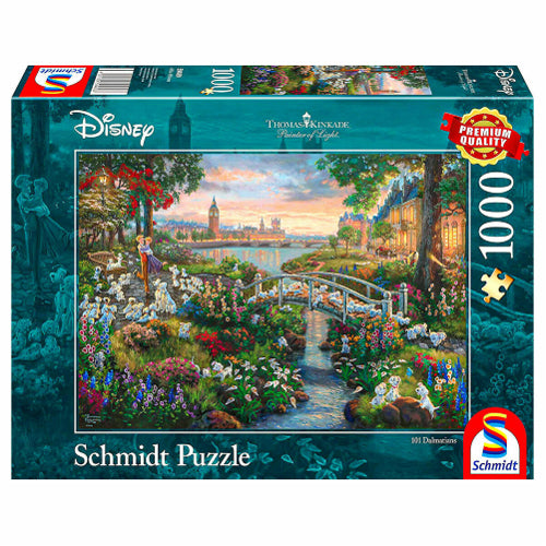 Thomas Kinkade: Disney, 101 Dalmatians 1000Pc