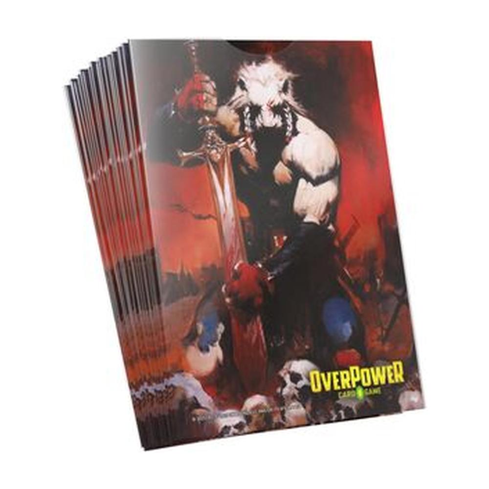 Overpower CCG Skybound Sleeves Battle Beast 100 Pack