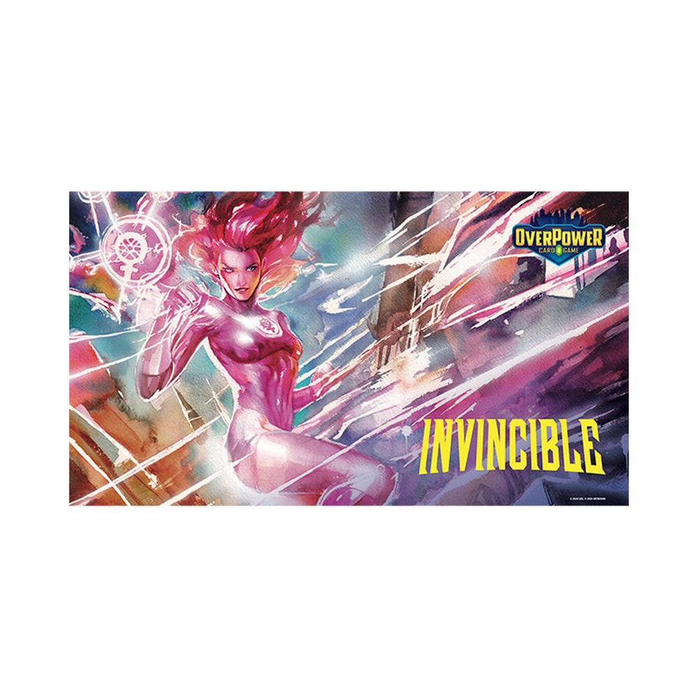 Overpower CCG Skybound Premium Format Playmat Atom Eve