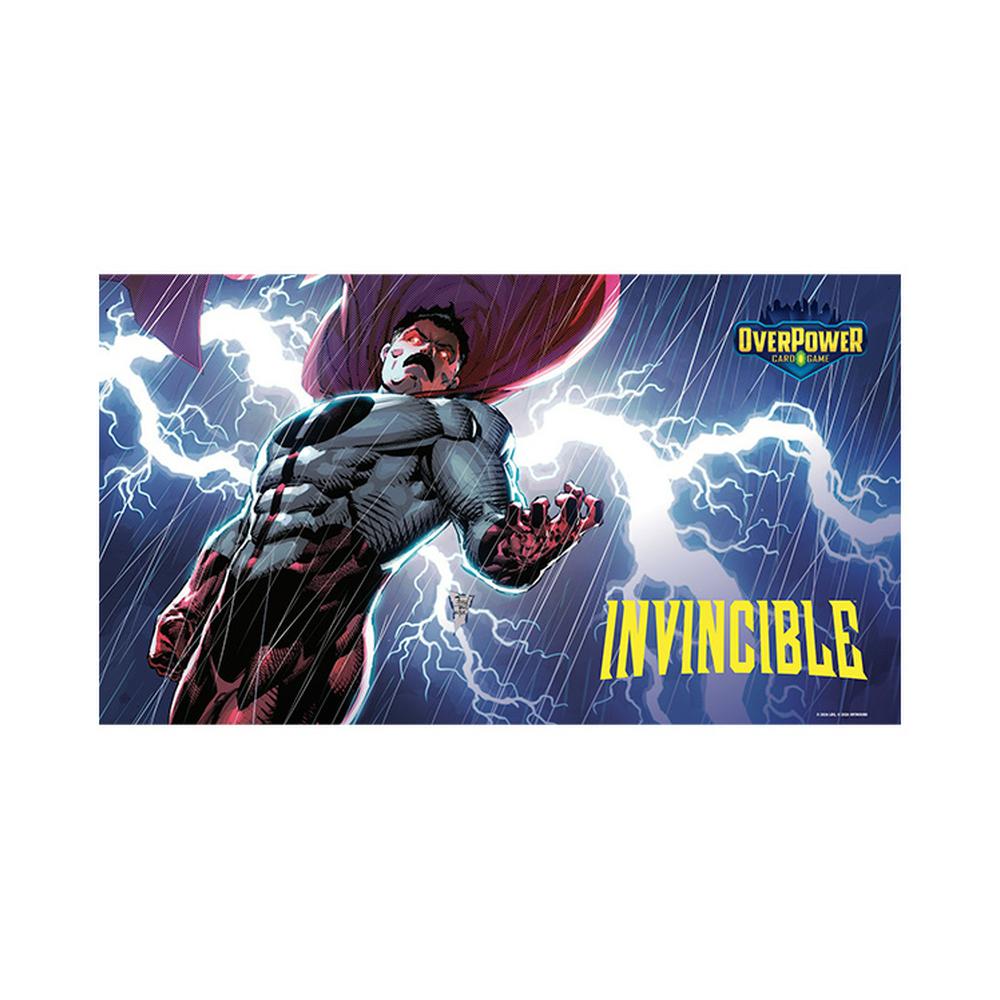Overpower CCG Skybound Premium Format Playmat Omni Man