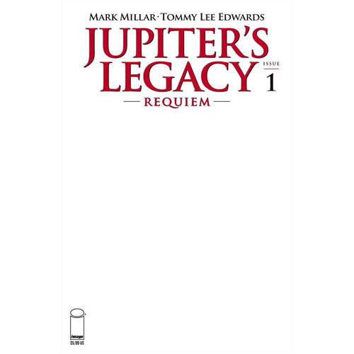 Jupiters Legacy Requiem #1 (Of 5) Cover G Blank Cover